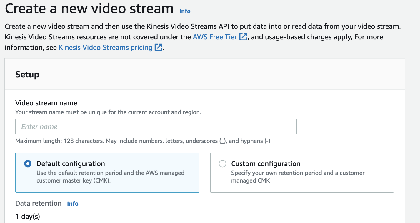 Create Kinesis Data Analytics Application