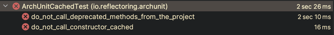 Timing with caching