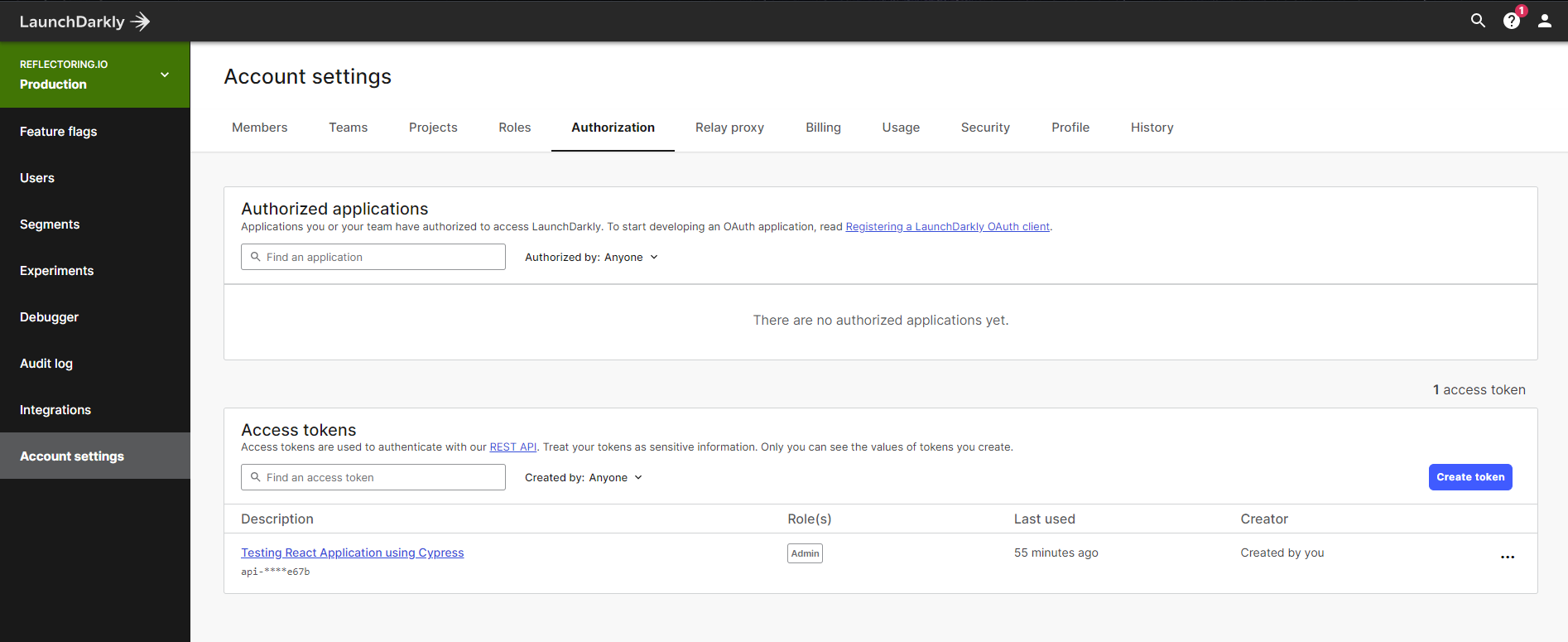 Access Token