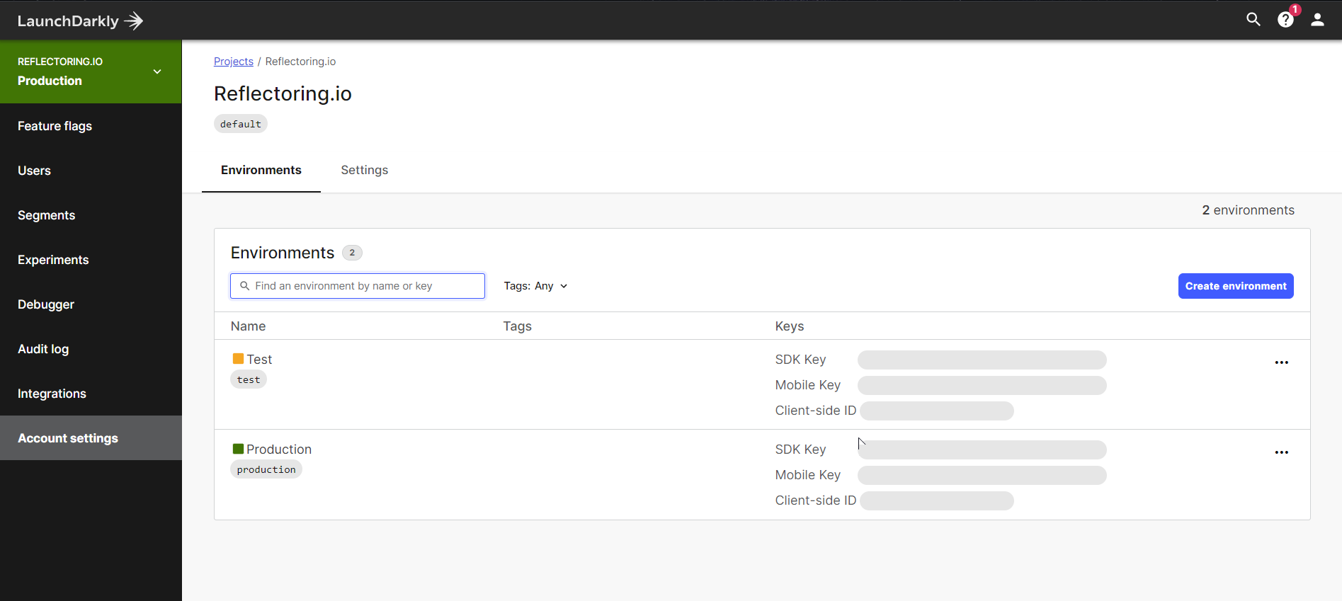LaunchDarkly Project