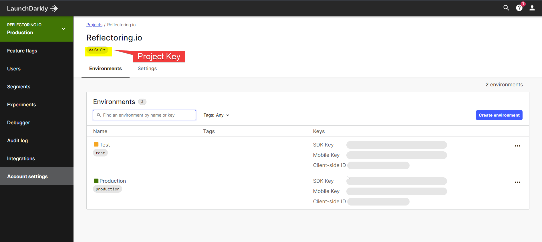 Project Key