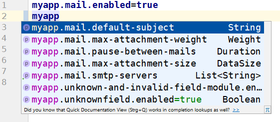 Auto-Completion in IntelliJ