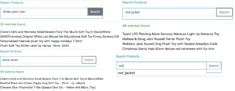 Product Search Application